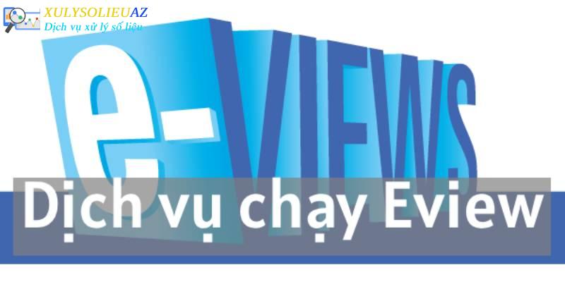 Dịch vụ chạy Eview chất lượng chuyên nghiệp