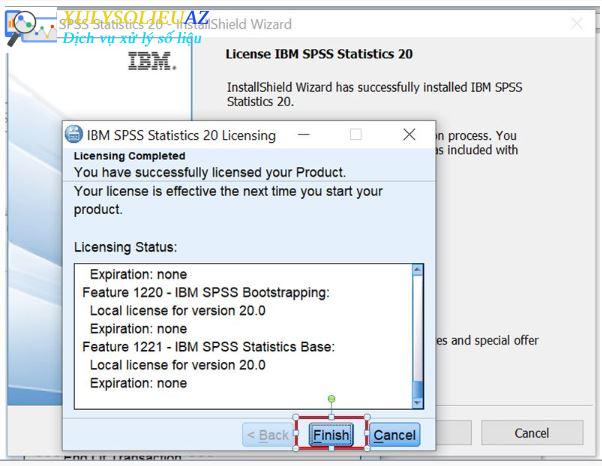 Tải phần mềm SPSS 20 và hướng dẫn cài đặt chi tiết